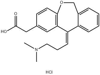 盐酸奥洛他定, 140462-76-6, 结构式