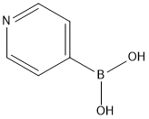 吡啶-4-硼酸, 1692-15-5, 结构式
