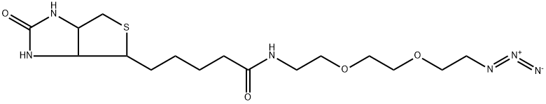 BITOIN-PEG2-AZIDE, 1910803-72-3, 结构式