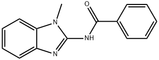 N-(1-methyl-1H-benzimidazol-2-yl)benzamide Structure