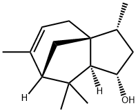 (1S)-2,3,4,7,8,8aβ-Hexahydro-3β,6,8,8-tetramethyl-1H-3aα,7α-methanoazulen-1β-ol Structure