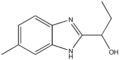 2-Benzimidazolemethanol,alpha-ethyl-5-methyl-(8CI) 结构式