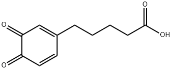 1,5-Cyclohexadiene-1-valericacid,3,4-dioxo-(7CI,8CI) Structure