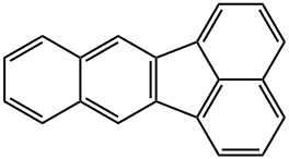 ベンゾ[k]フルオランテン 化学構造式