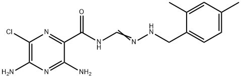 2',4'-dimethylbenzamil Structure
