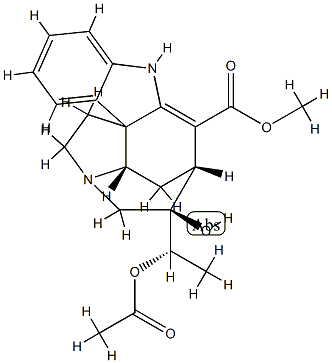 (19S)-19-Acetyloxy-2,16-didehydro-20-hydroxycuran-17-oic acid methyl ester|