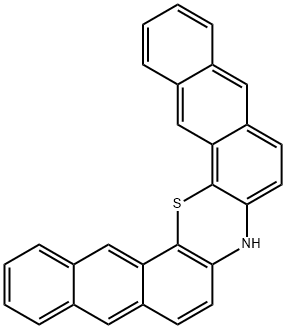 8H-Dinaphtho2,3-c:2,3-hphenothiazine Structure