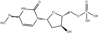 N-4-hydroxy-2'-deoxycytidylic acid Structure