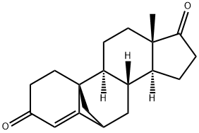 6β,19-Cycloandrost-4-ene-3,17-dione Structure