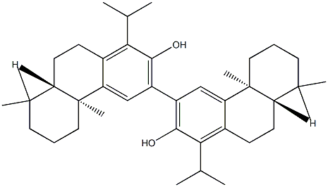 (+)-Podototarin Structure