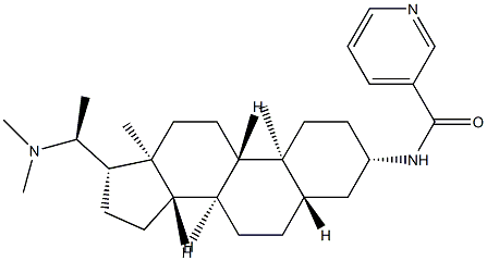 表粉蕊黄杨胺B 结构式