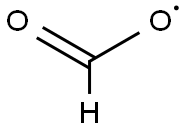 Hydrocarboxyl radical Structure