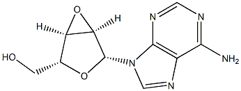Adenosine,2',3'-anhydro- Structure
