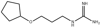 Guanidine,[3-(cyclopentyloxy)propyl]-(7CI,8CI) Structure