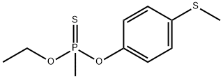 ethoxy-methyl-(4-methylsulfanylphenoxy)-sulfanylidene-phosphorane Structure