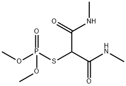 S-Bis(methylcarbamoyl)methyl O,O-dimethyl=phosphorothioate Structure