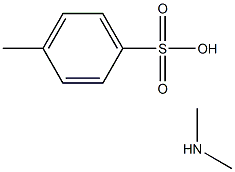 diMethylaMMoniuM 4-Methylbenzenesulfonate Structure