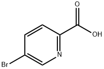 5-ブロモピコリン酸 化学構造式
