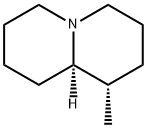 (1S,9aβ)-Octahydro-1β-methyl-2H-quinolizine Structure