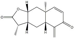 (3S)-3aα,4aα,5,8a,9,9aα-Hexahydro-3β,8aβ-dimethyl-5-methylenenaphtho[2,3-b]furan-2,6(3H,4H)-dione|