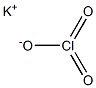Potassium chlorate Struktur