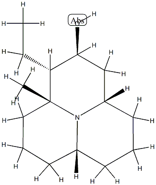 (1S,3aβ,6aβ)-Dodecahydro-1α-ethyl-9aβ-methylpyrido[2,1,6-de]quinolizin-2β-ol|