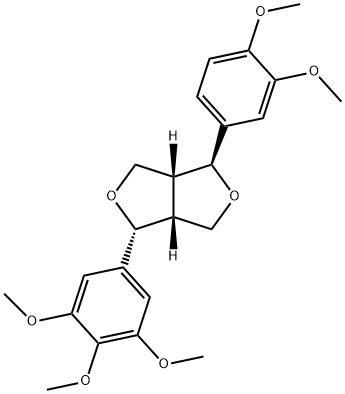 (1S,3aβ,6aβ)-1β-(3,4-Dimethoxyphenyl)-3a,4,6,6a-tetrahydro-4α-(3,4,5-trimethoxyphenyl)-1H,3H-furo[3,4-c]furan|表木兰脂素A