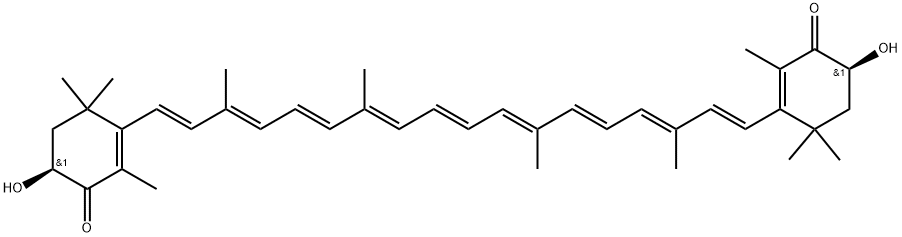 虾青素, 472-61-7, 结构式