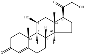 皮质酮 结构式
