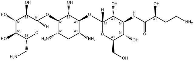 3''-HABA KanaMycin A Structure