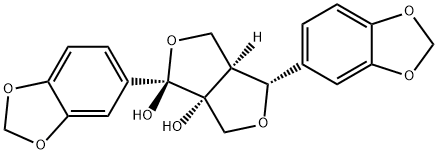 (1S,3aα)-1,4α-Bis(1,3-benzodioxol-5-yl)tetrahydro-1H,3H-furo[3,4-c]furan-1,6aα-diol|