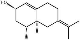 (2S)-2,3,4,4a,5,6,7,8-Octahydro-4β,4aβ-dimethyl-6-(1-methylethylidene)naphthalen-2β-ol Structure