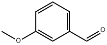 3-Methoxybenzaldehyde Struktur