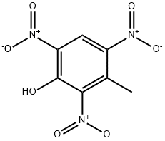 2，4，6-Trinitro-m-cresol Structure