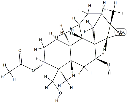 (4S)-3α-Acetoxy-15α,16-epoxykaurane-7β,18-diol|