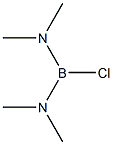 二(二甲氨基)氯化硼, 6562-41-0, 结构式