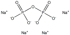 Tetrasodium pyrophosphate Struktur