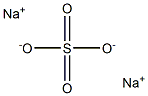 硫酸ナトリウム  化学構造式
