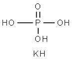 Potassium hydrogen phosphate(V) Structure