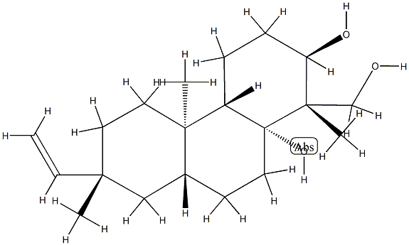 (1S,4aα,8aα)-7β-Ethenyltetradecahydro-1β-(hydroxymethyl)-1,4bβ,7-trimethyl-2α,10aβ-phenanthrenediol|