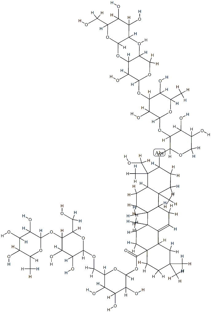 saponin E, hupehensis Structure