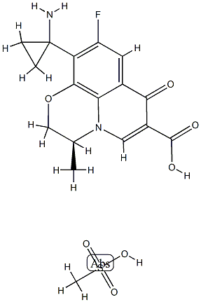 Pazufloxacin mesilate|甲磺酸帕珠沙星