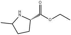 Proline, 5-methyl-, ethyl ester (6CI,7CI,9CI) Structure