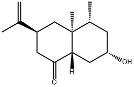 (3S,8aS)-Decahydro-7α-hydroxy-4aα,5α-dimethyl-3β-(1-methylvinyl)naphthalen-1-one|