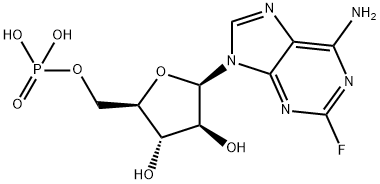 りん酸フルダラビン 化学構造式