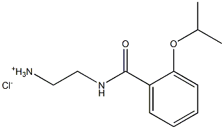 N-(2-アミノエチル)-2-イソプロピルオキシベンズアミド·塩酸塩 化学構造式