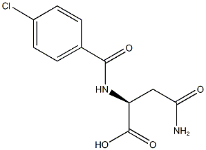 (2S)-4-amino-2-[(4-chlorobenzoyl)amino]-4-oxobutanoic acid