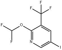 Difluoromethoxy Iodo Trifluoromethyl Pyridine