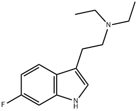 1H-Indole-3-ethanaMine, N,N-diethyl-6-fluoro- Structure