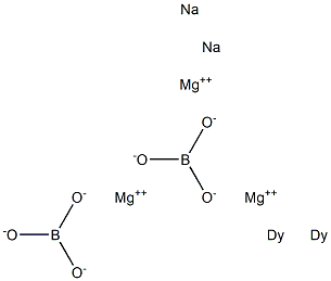 magnesium borate-dysprosium sodium
